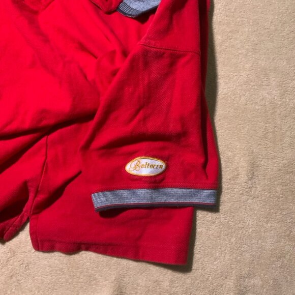 Diport USA Mens Size XL Red Polo Shirt Short Sleeve Belterra Embroidered (E) - Picture 9 of 10